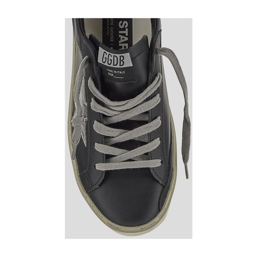 Golden Goose Leren Star Sneaker Black Dames