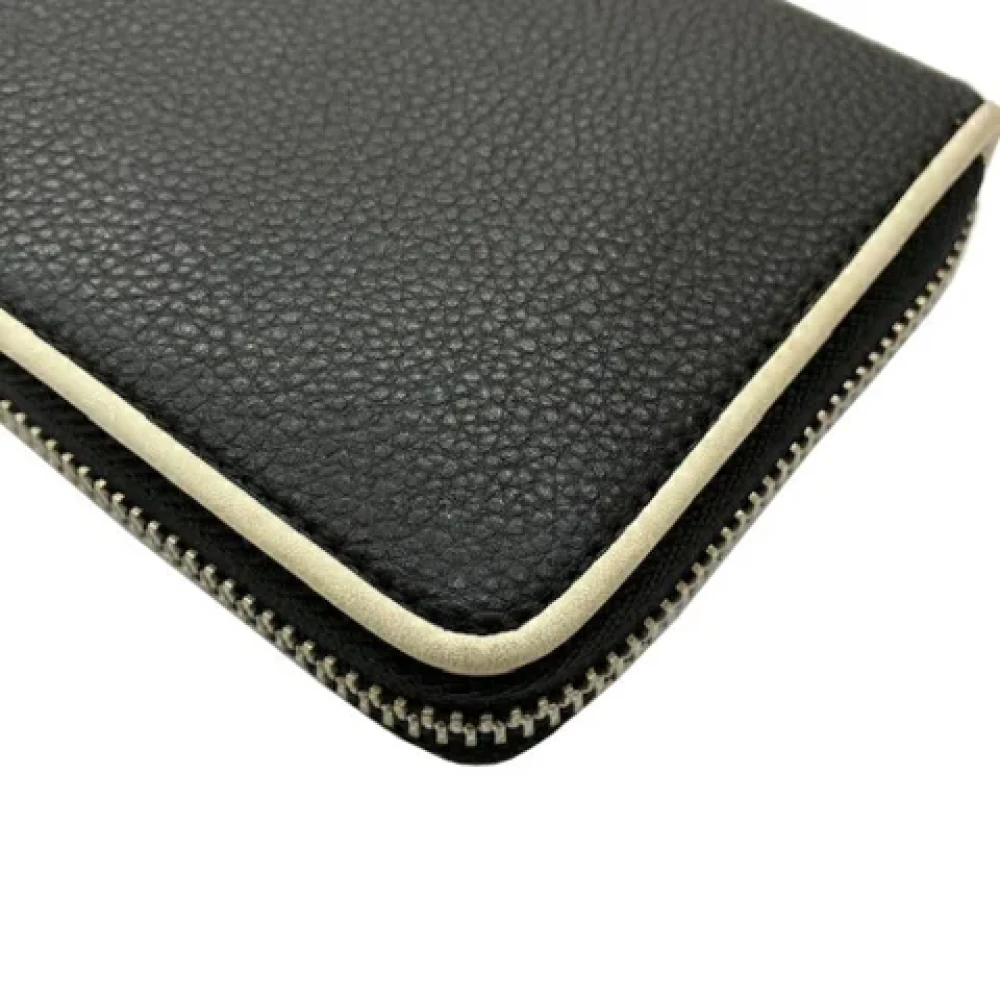 Coach Pre-owned Leather wallets Black Dames