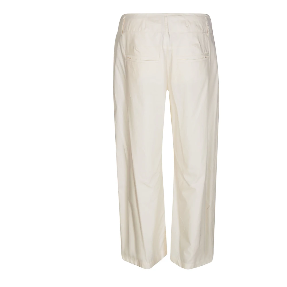 Jejia Stijlvolle katoenen broek White Dames