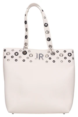 Faux Leather and Studded Bag