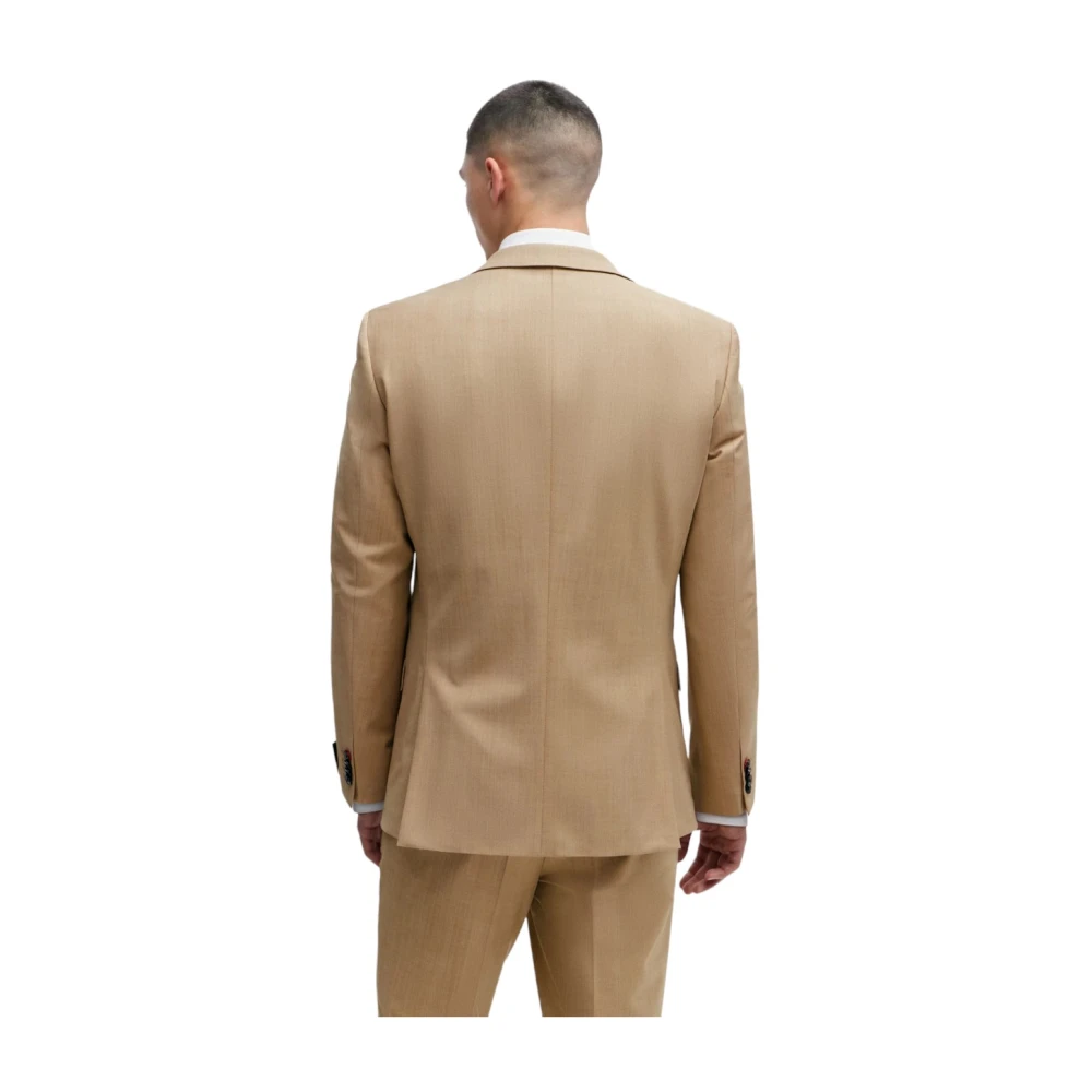 Hugo Boss Stijlvolle Herenjassen Beige Heren