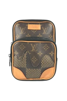 Pre-owned Canvas Mini Shoulder Bag
