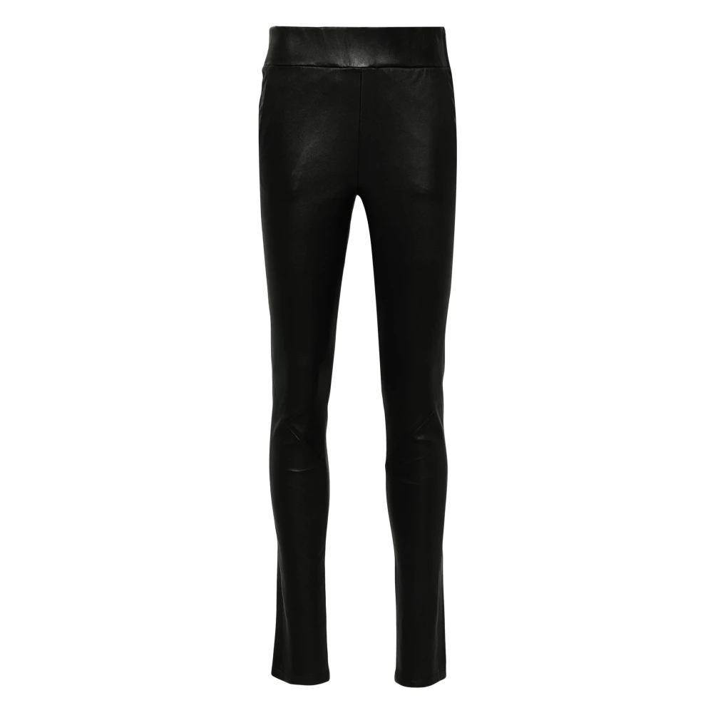Studio AR by Arma Eden Stretch Leren Broek Black Dames