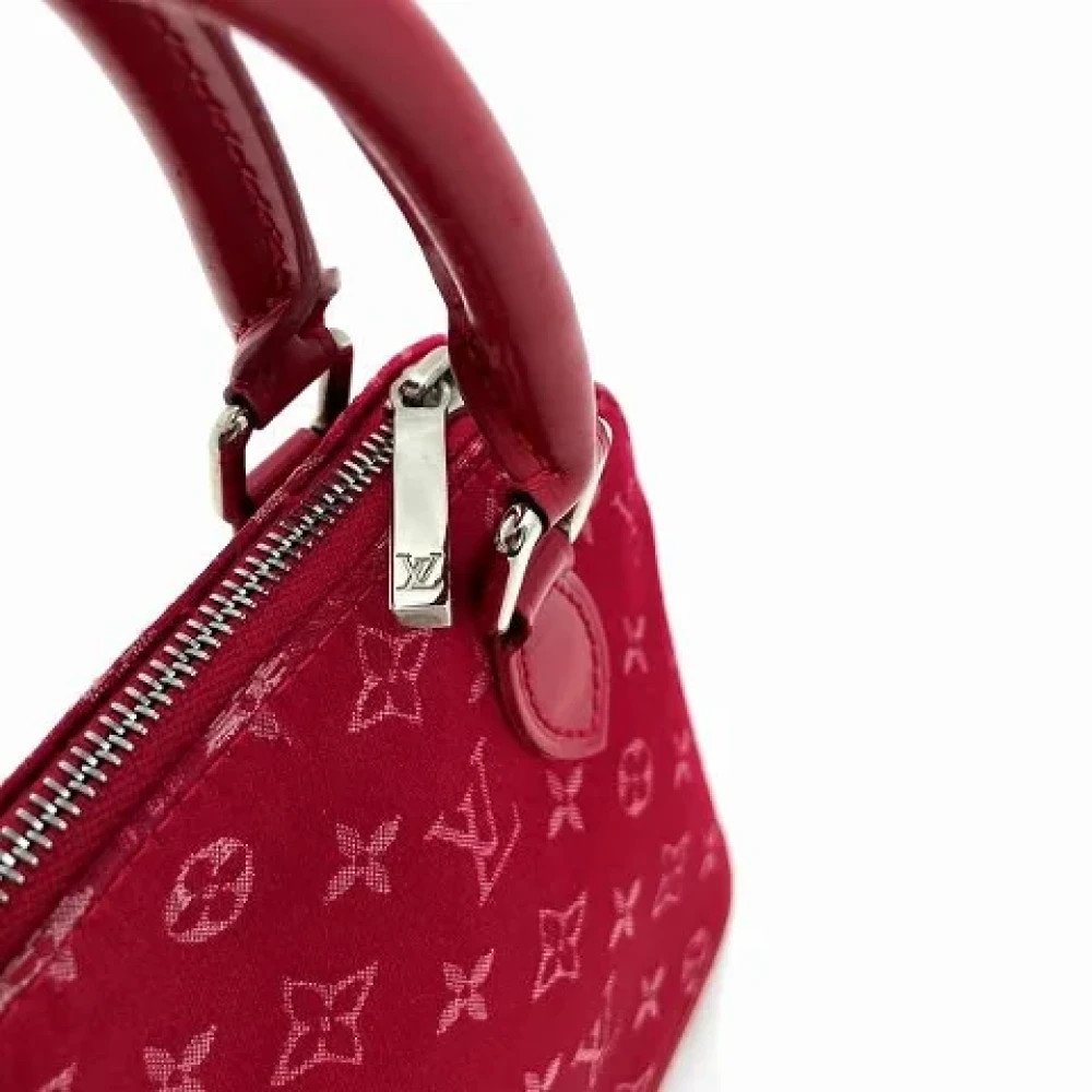 Louis Vuitton Vintage Pre-owned Canvas handbags Red Dames