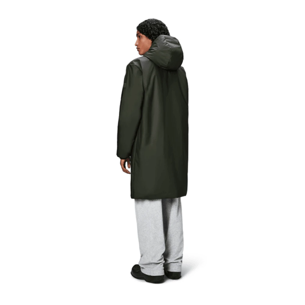 Rains Stijlvolle Parka Green Heren