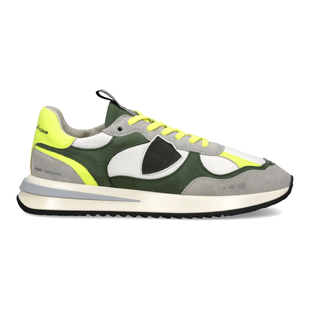 Philippe Model Men's Multicolor Sneakers, 11 Uk, Olympique Running Sneaker