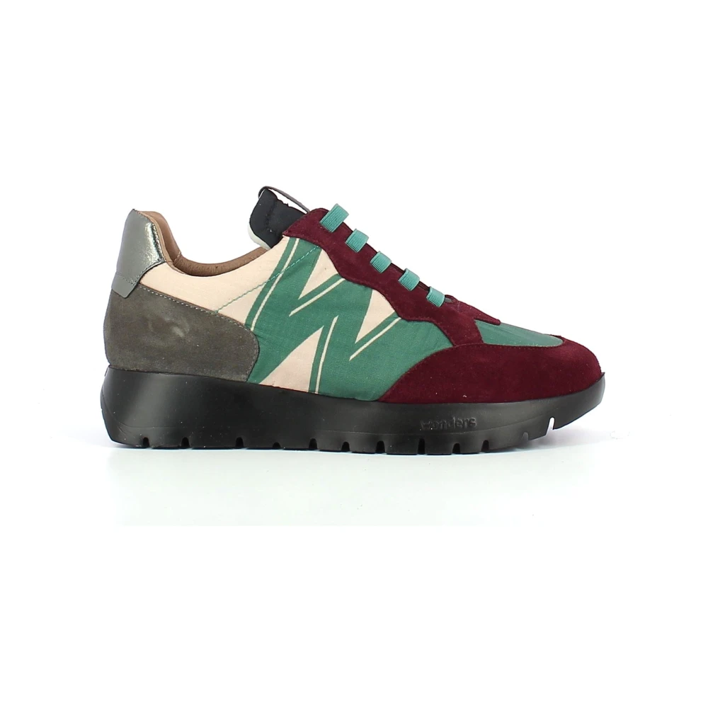Wonders Urban sneaker met MemoryGel binnenzool Dames Schoenen Veelkleurig Multicolor