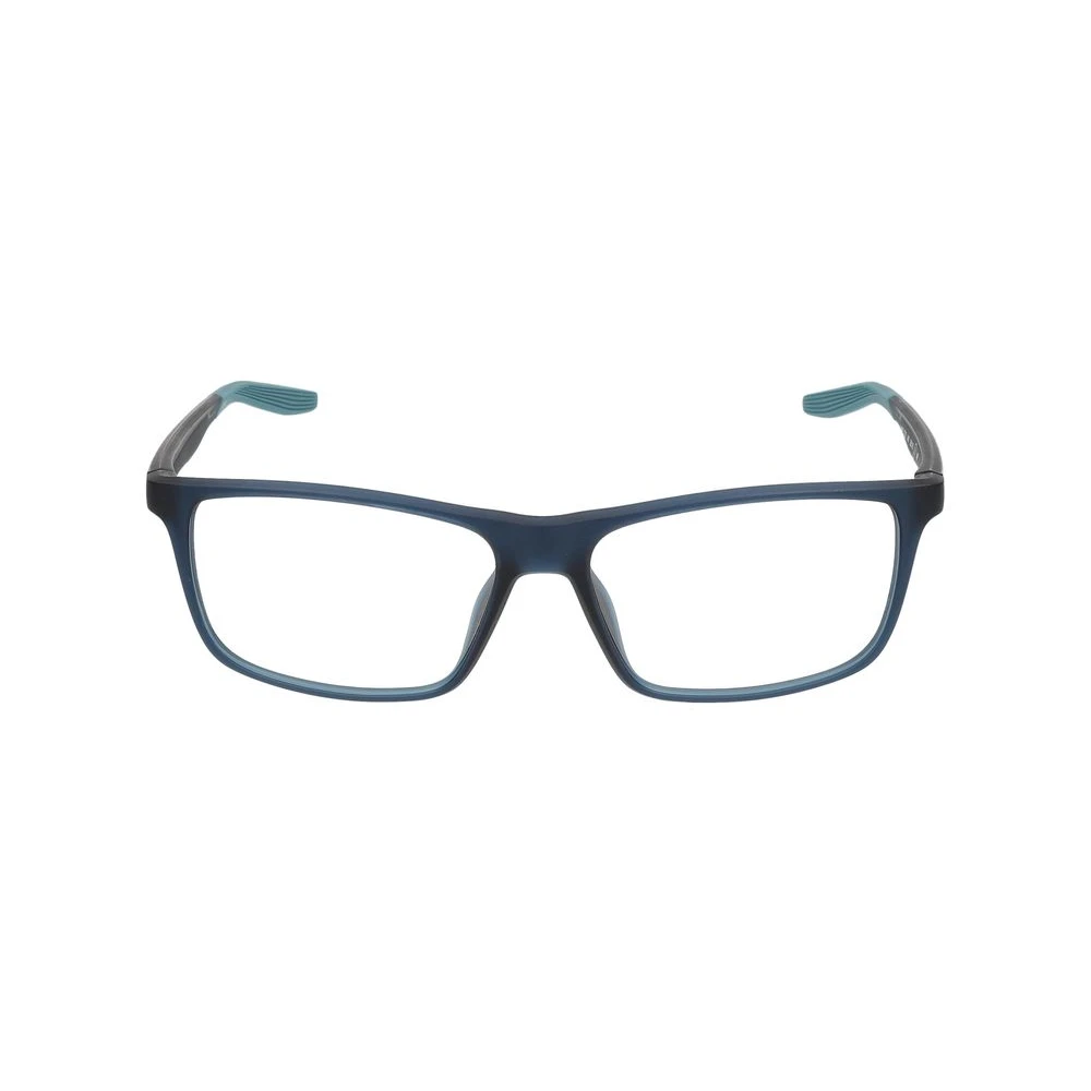Nike Men's Blue Glasses, 56 Mm, Matte Space Eyeglasses
