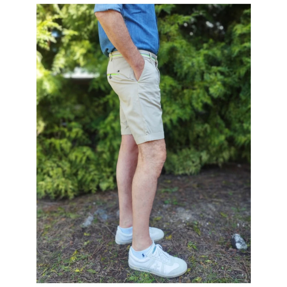 Mason's Bermuda Chino Shorts Beige Heren