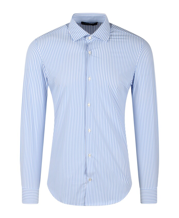 slim-fit-striped-shirt-with-french-collar