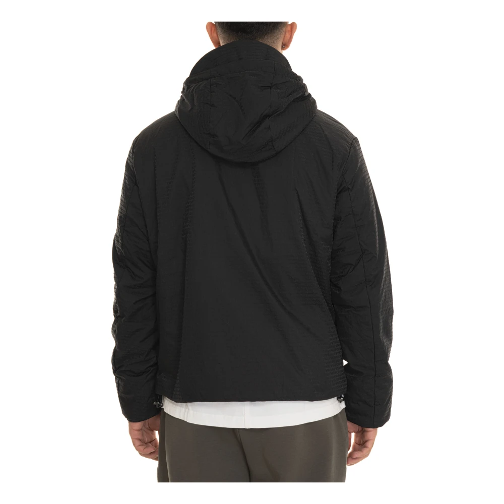 Emporio Armani Puffer Jacket Black Heren