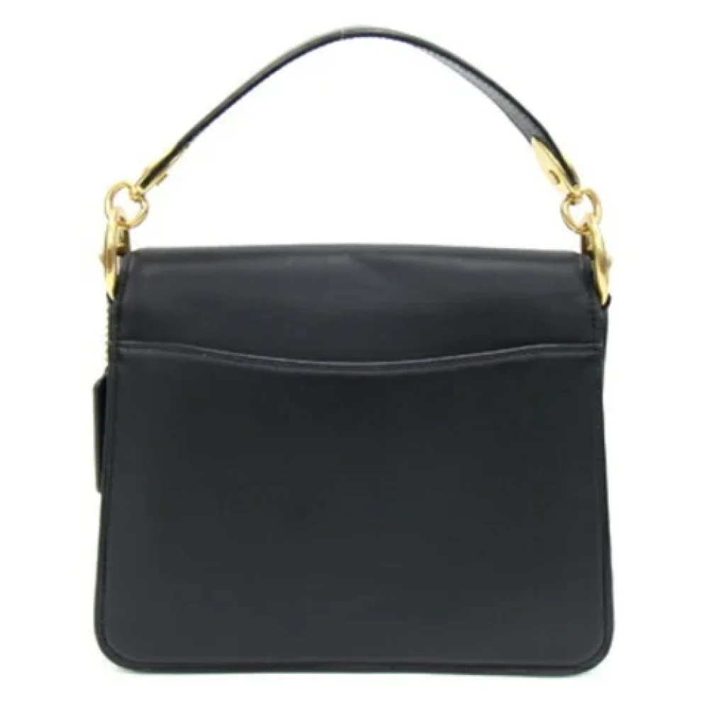 Coach Pre-owned Leather handbags Black Dames
