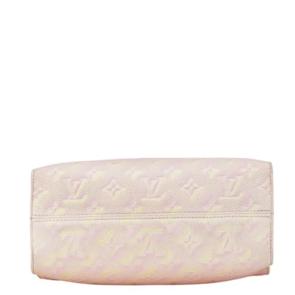 Louis Vuitton Vintage Pre-owned Leather handbags Pink Dames