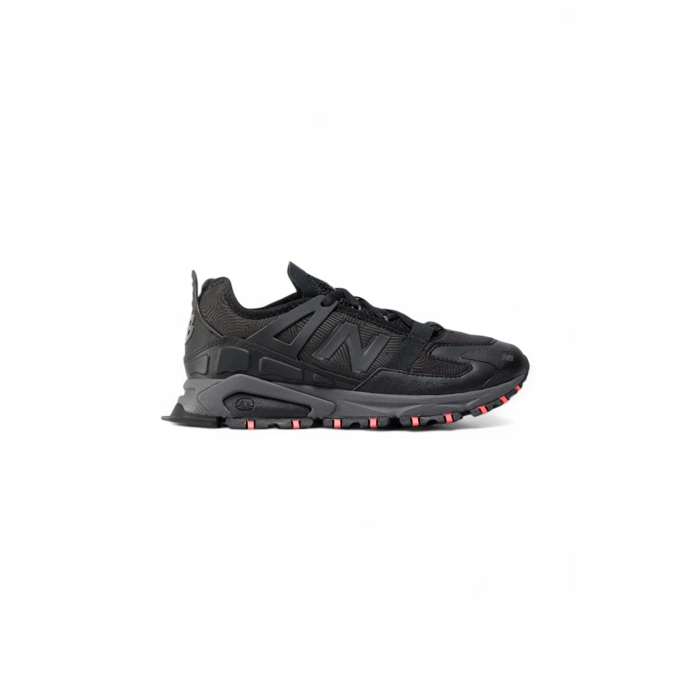 New Balance X-Racer Synthetische Veterschoen met Rubberen Zool Heren Schoenen Zwart