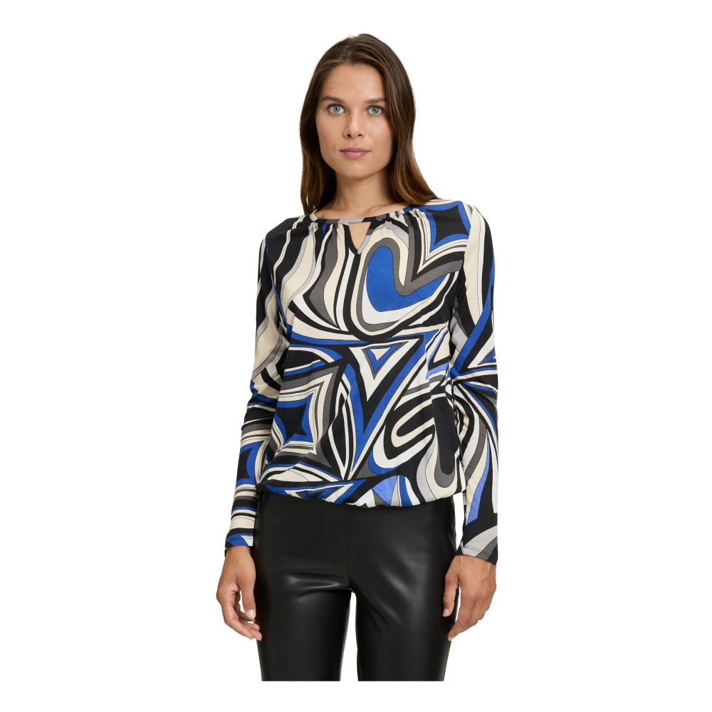 Betty Barclay Grafisch Print Mode Shirt Multicolor Dames