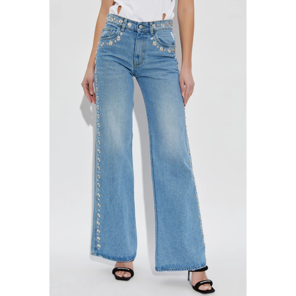 Coperni Jeans met applicaties Blue Dames