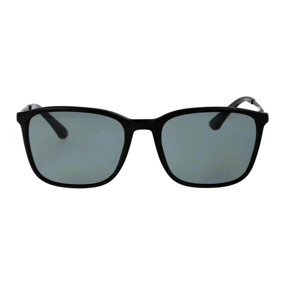 Giorgio Armani Men's Black Sunglasses, 55 Mm, Stylish Sunglasses 0Ar8197