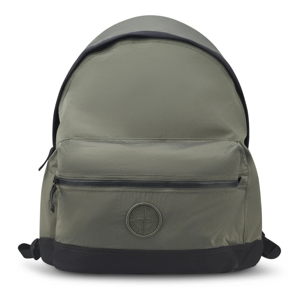 Stone Island Men's Green Stylish Bags Collection