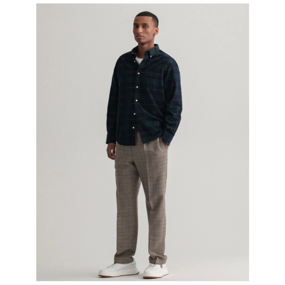 Gant Geruite Corduroy Overhemd Multicolor Heren