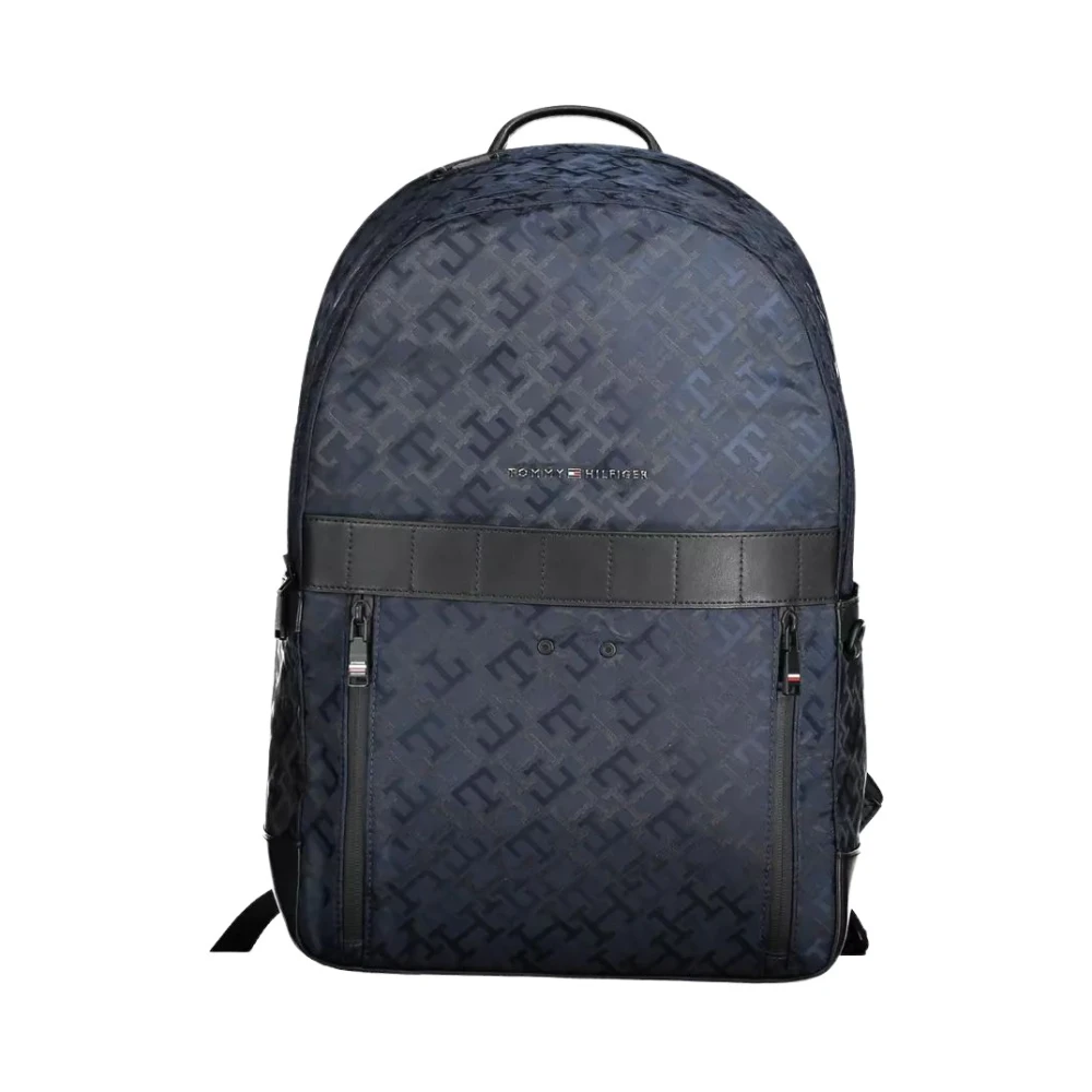 Tommy Hilfiger Men's Blue Polyester Backpack