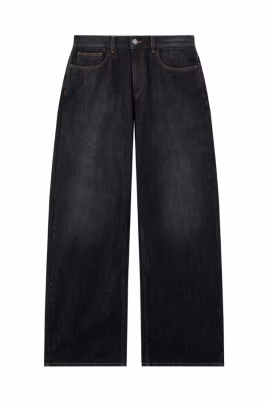 curved-logo-loose-jeans