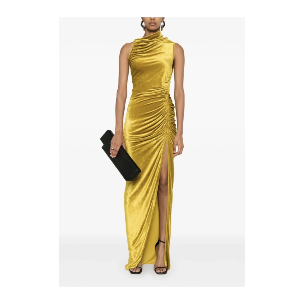 Rick Owens Zuur Jurk Yellow Dames