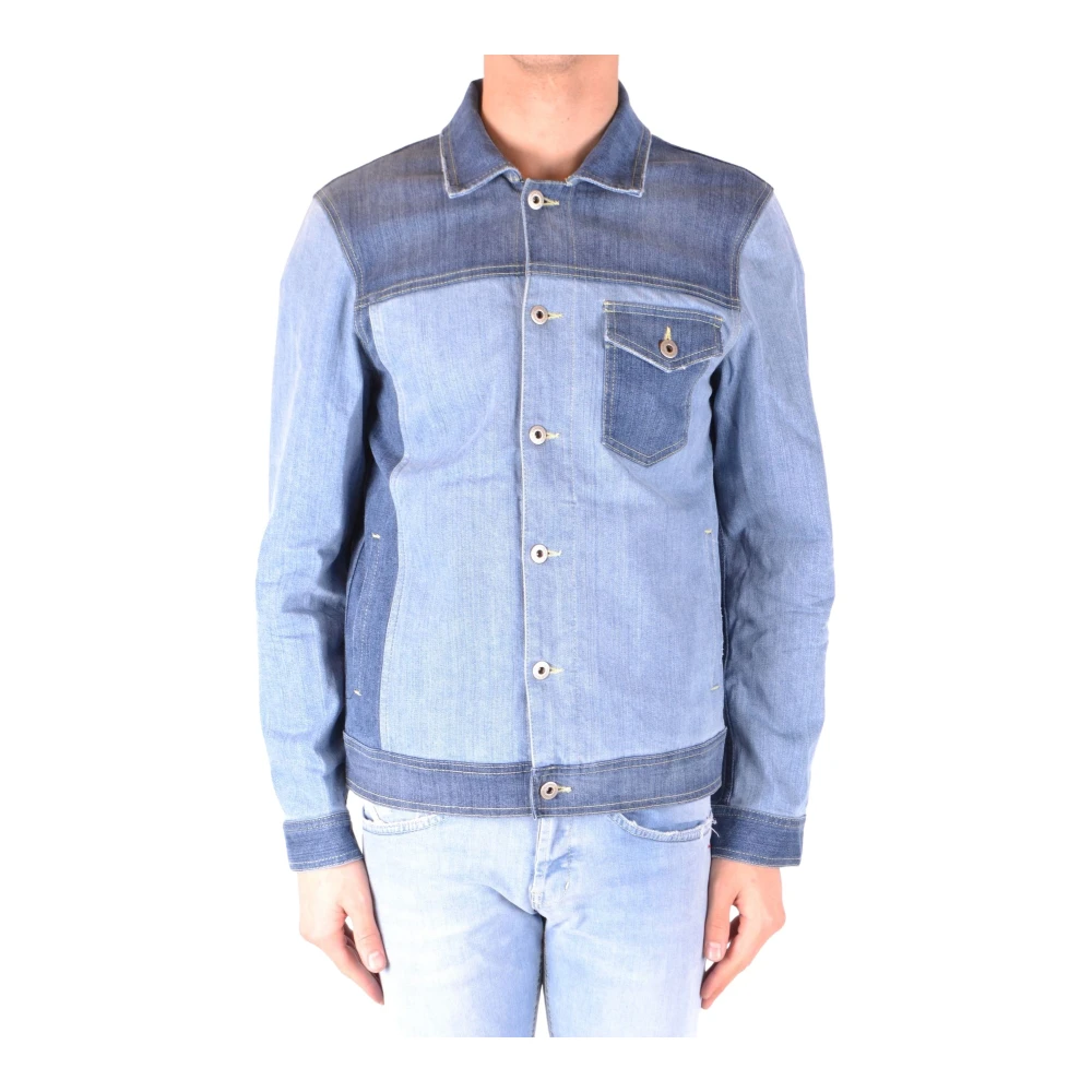 Dondup Men's Blue Denim Jackets, M, Denim Jacket