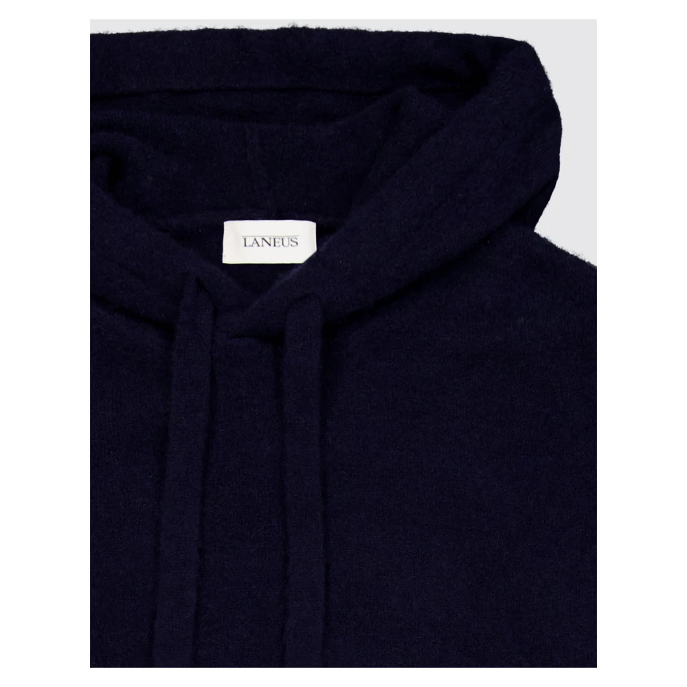 Laneus Hoodie Blue Heren