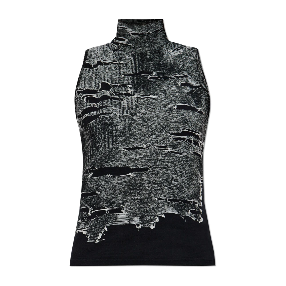 Diesel Top M-Alma Black Dames