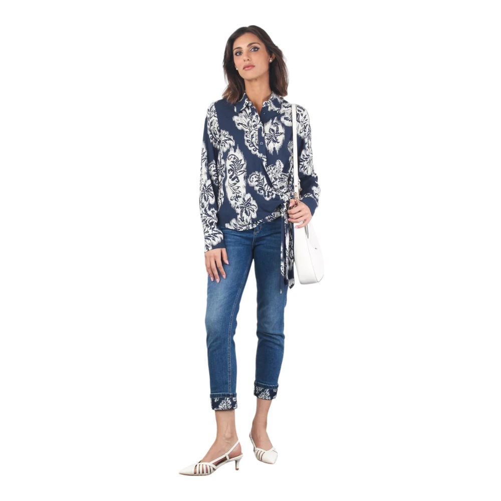 Liu Jo Slim-fit Denim Jeans Blue Dames