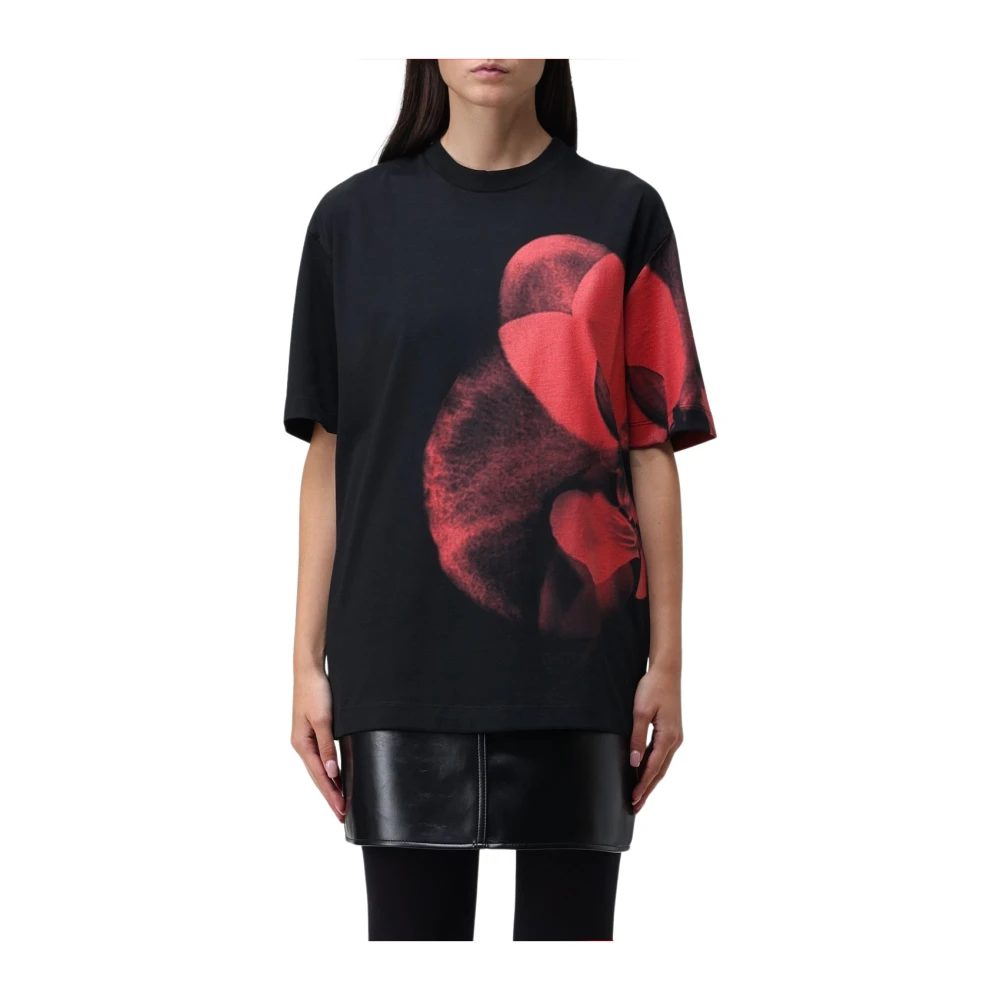 Alexander mcqueen Casual Dames T-shirt Black Dames