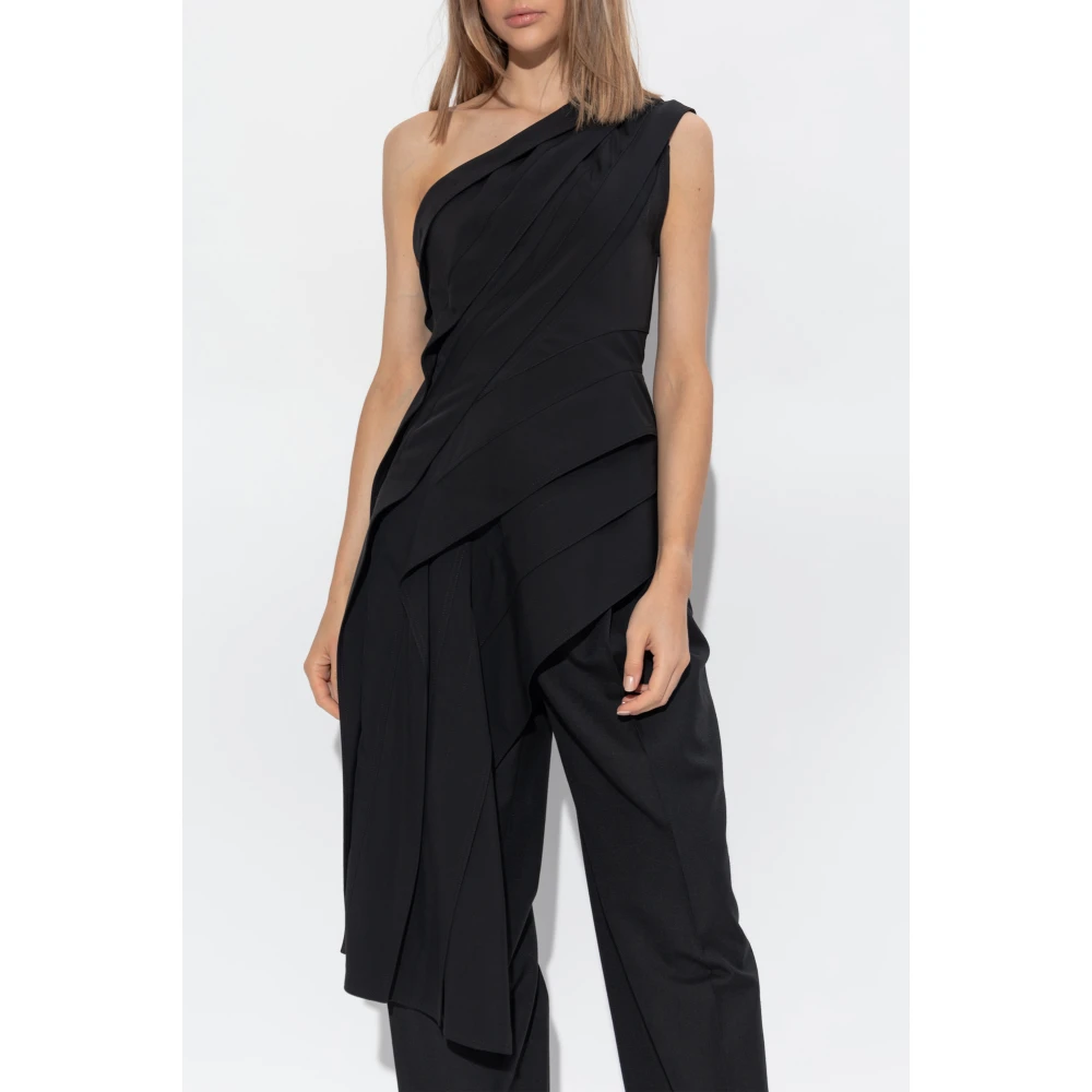 Bottega Veneta One-shoulder top Black Dames