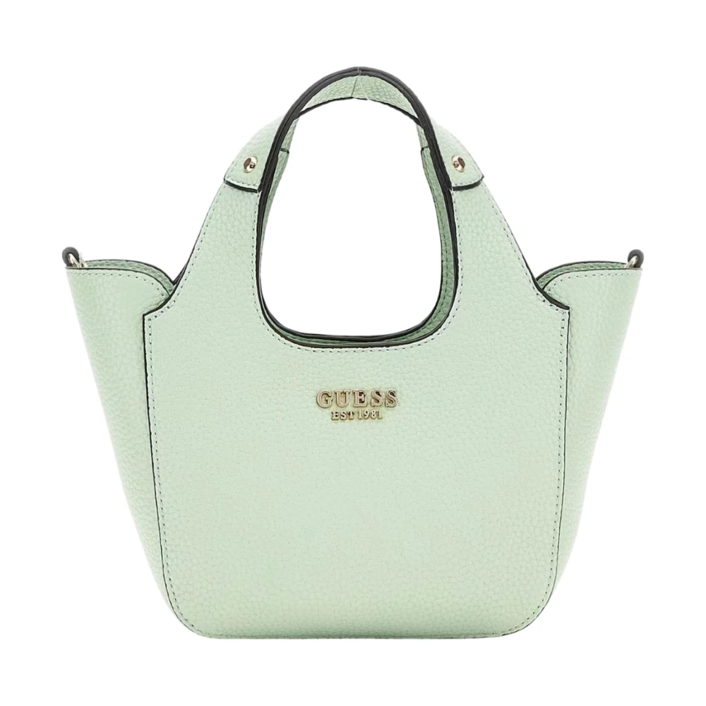Guess Mini Tote Tas in Celadon Green Dames