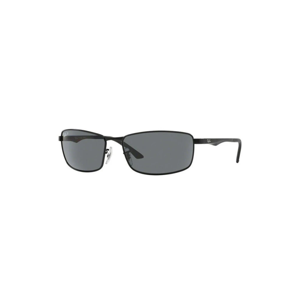 Ray - Ban Men's Grey Man Rb3498 N/A 006/81 Sunglasses Metal Black Squared Polarized - Image 4