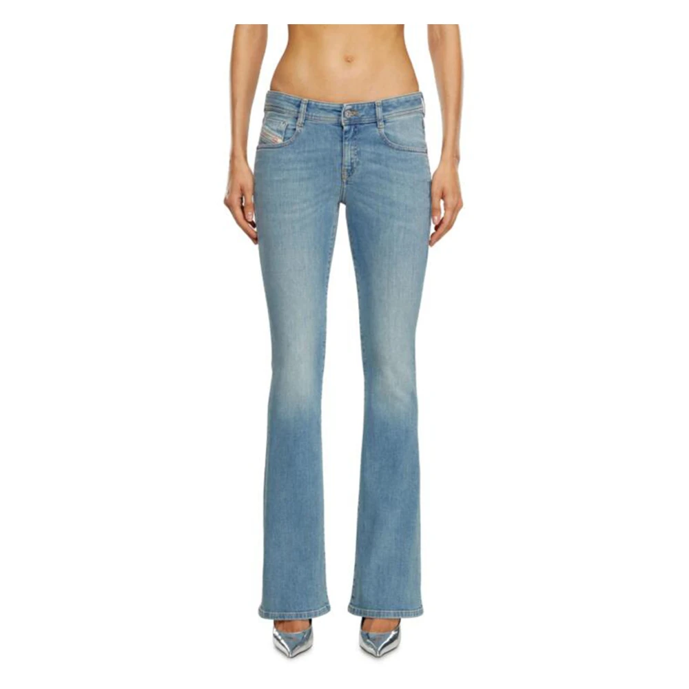 Diesel Boot-cut jeans voor vrouwen Blue Dames