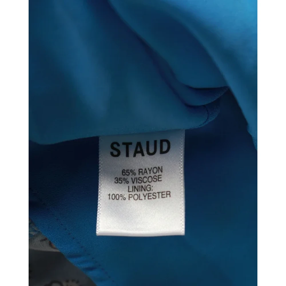 Staud Fabric dresses Blue Dames