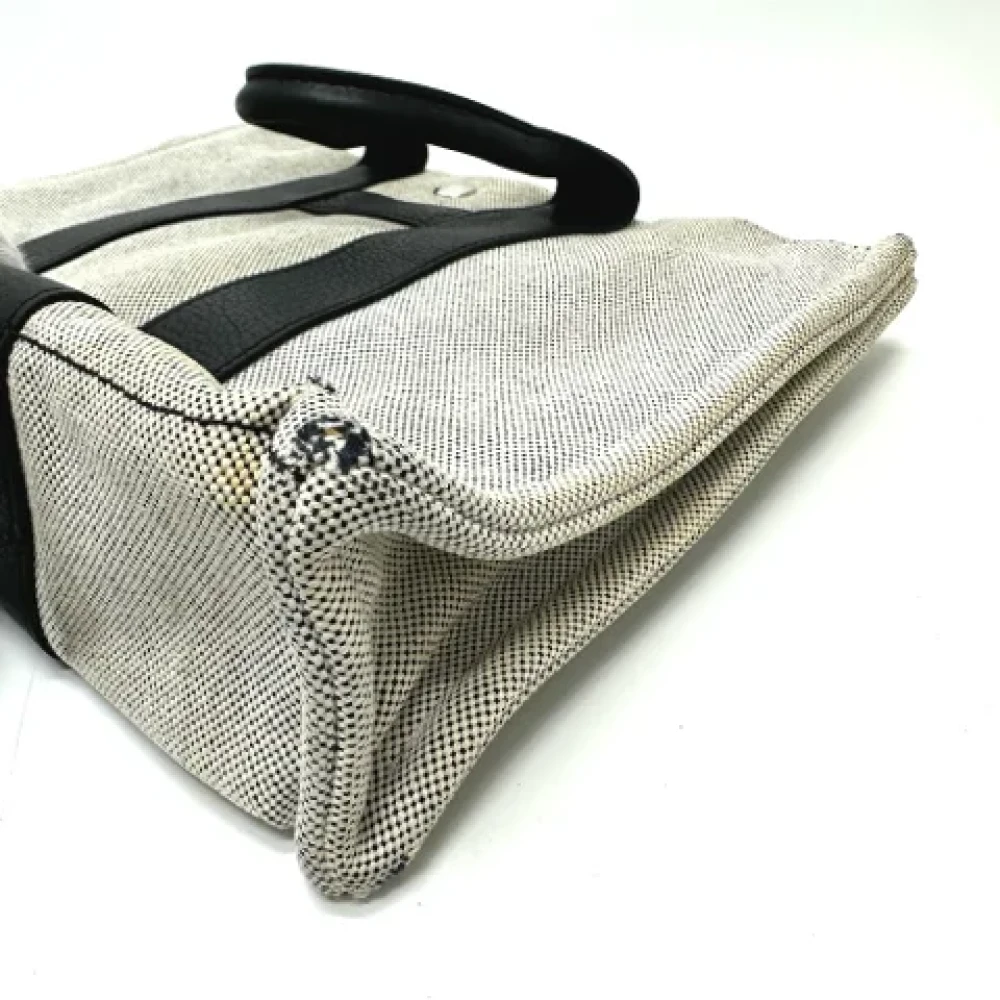 Hermès Vintage Pre-owned Fabric totes Gray Dames