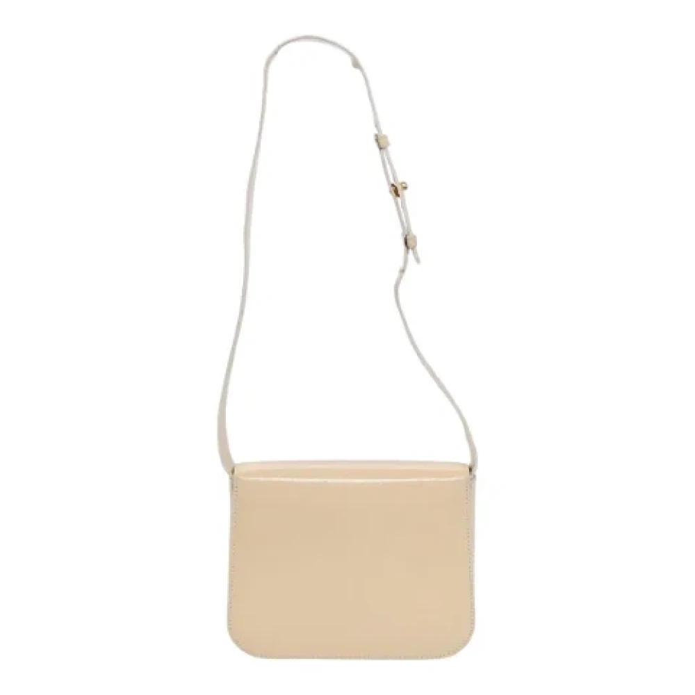 Celine Vintage Pre-owned Canvas celine-bags Beige Dames