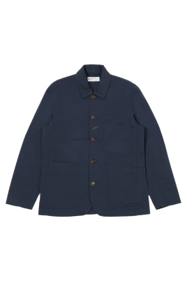 Klassisk Navy Twill Arbetsjacka