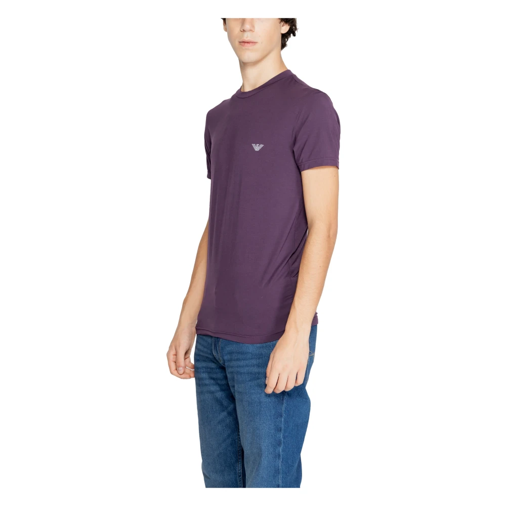 Emporio Armani Mannen Intieme Collectie Herfst Winter Modal Purple Heren