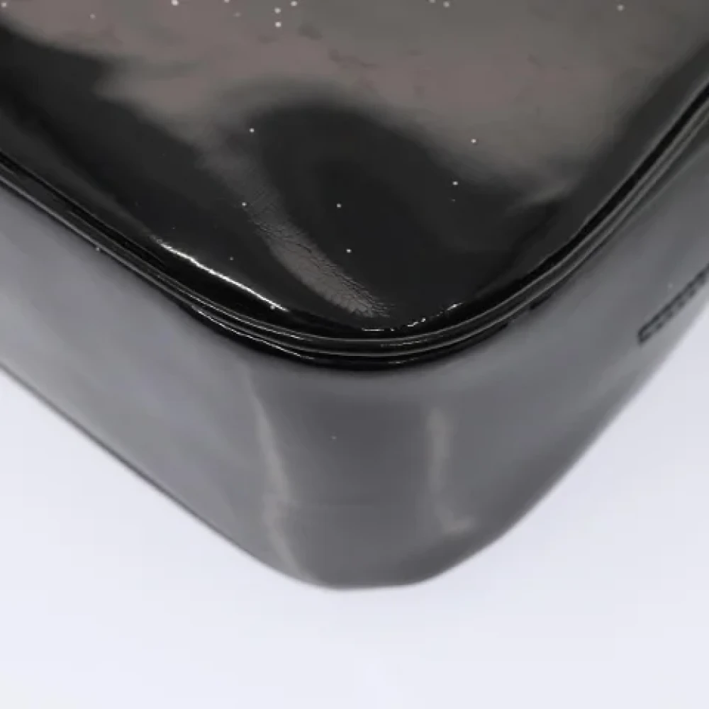Salvatore Ferragamo Pre-owned Leather shoulder-bags Black Dames