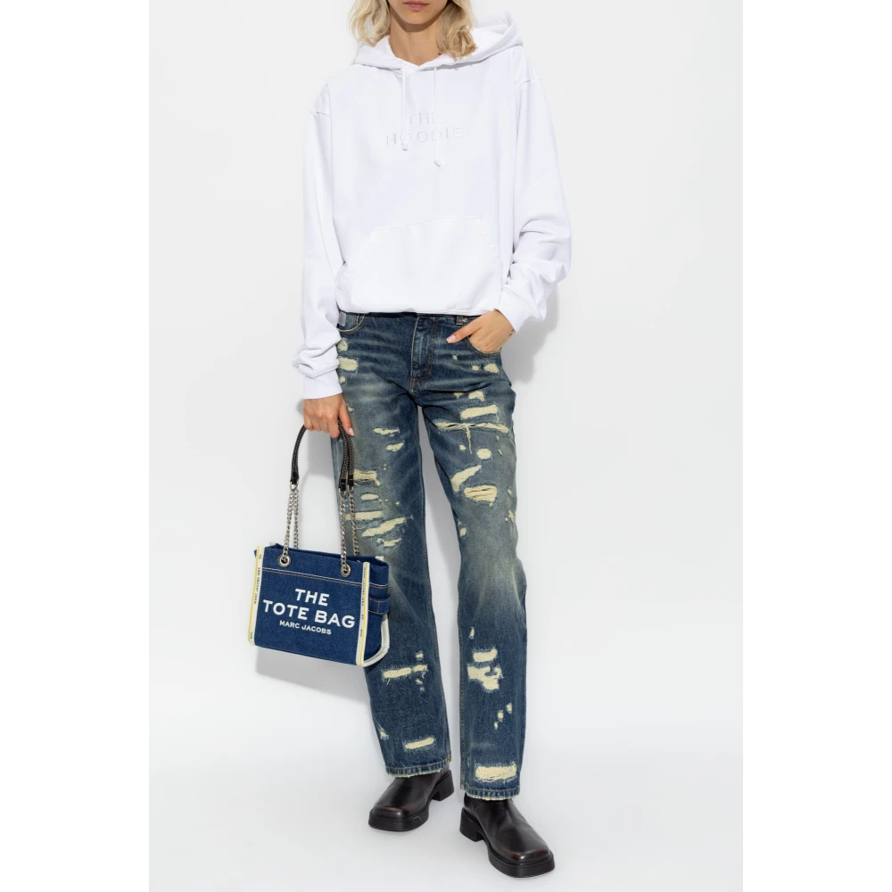 Marc Jacobs Katoenen hoodie White Dames