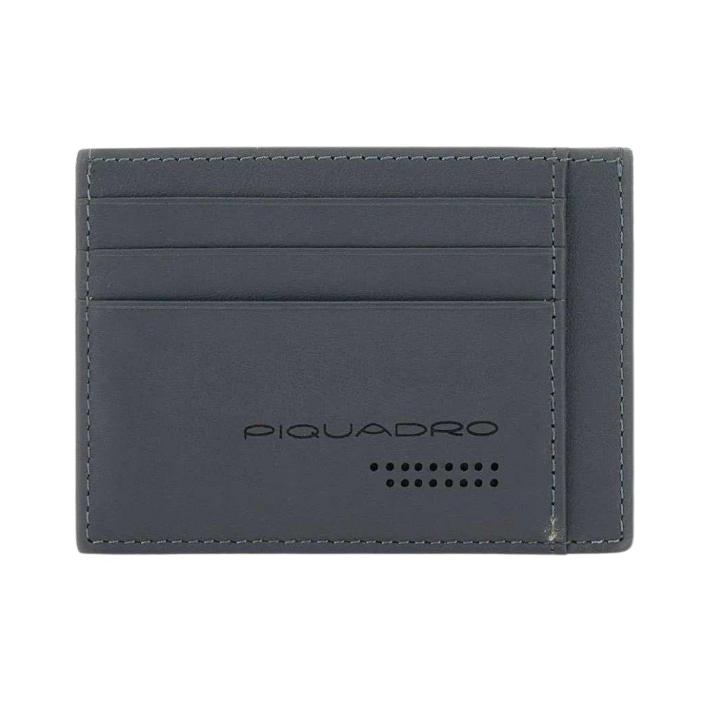 Piquadro Women's Gray Wallets & Cardholders, One Size, Card Holder Wallet