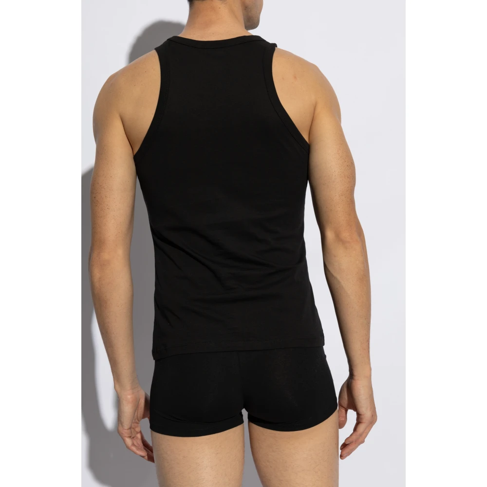 Diesel Twee-pack T-shirts Umtk-Waltytwopack Black Heren