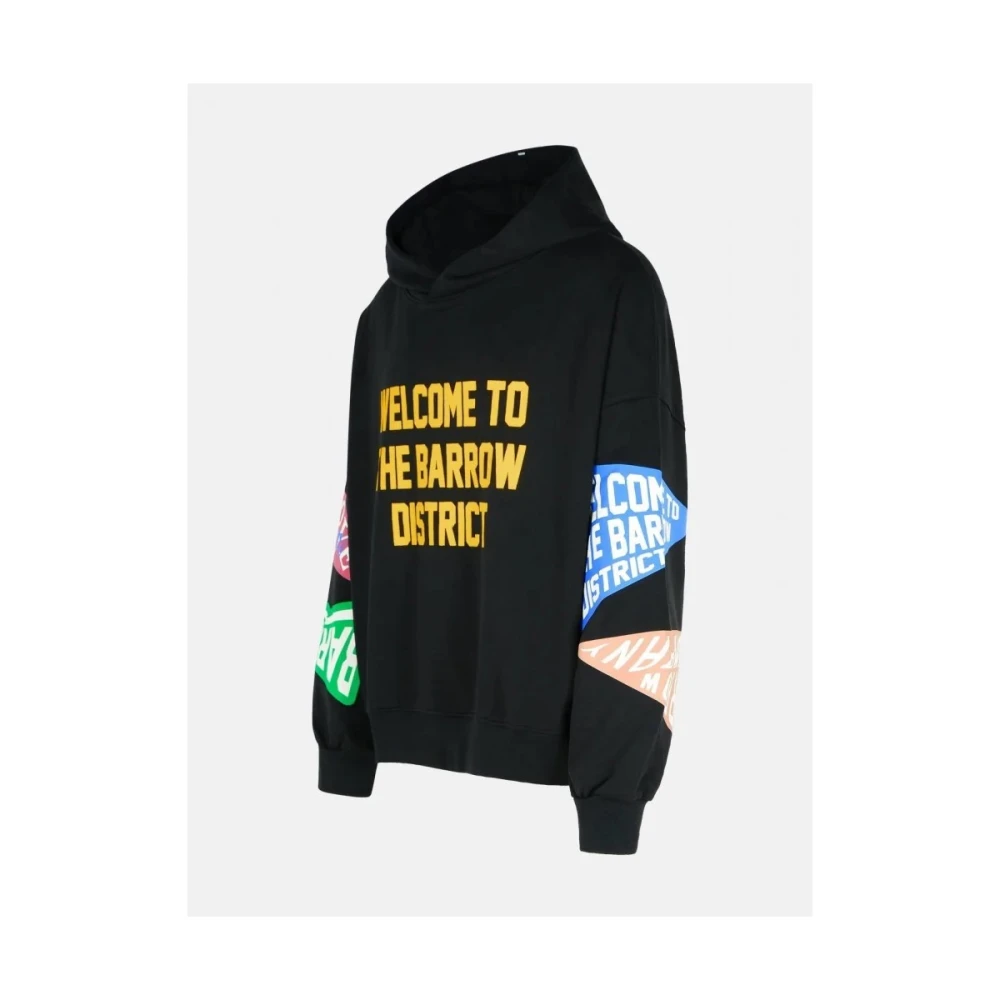Barrow District Hooded Sweater Black Heren