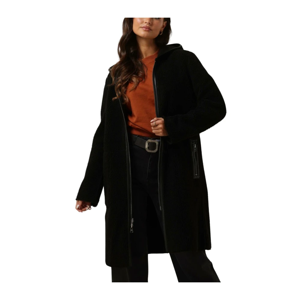 Goosecraft Stijlvolle Adelyn Coat voor vrouwen Black Dames