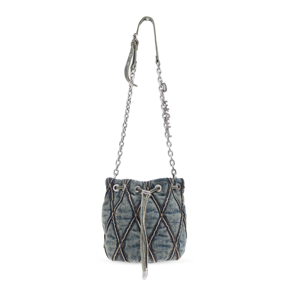 Diesel Donna Blu Borse, Taglia Unica, New,