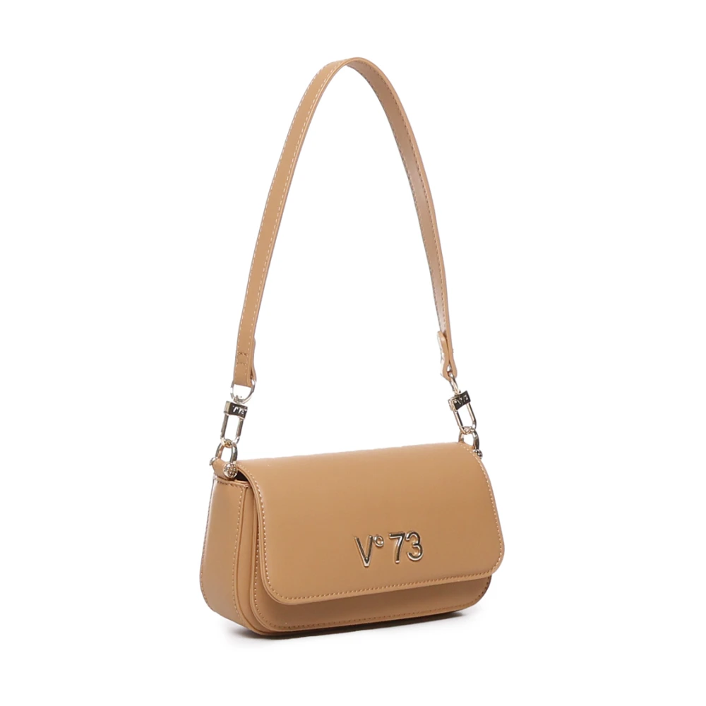 V73 Eco-leer Schoudertas Brown Dames