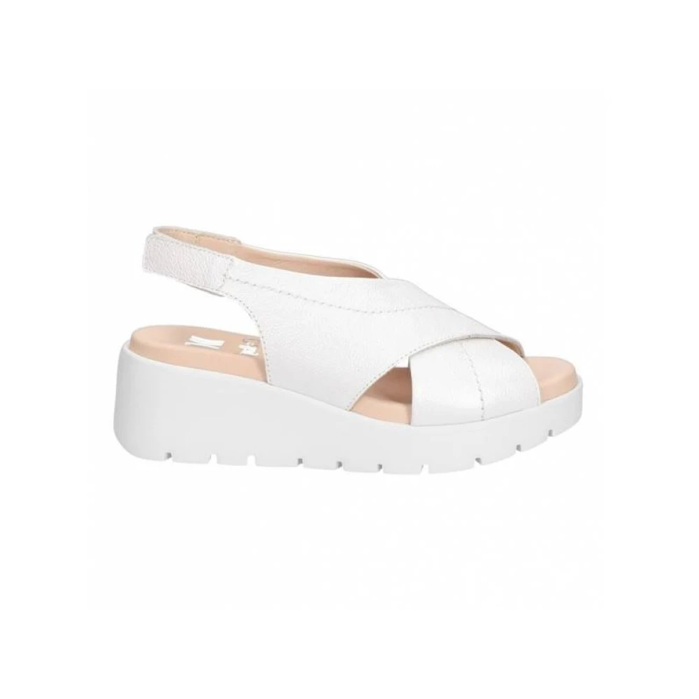 Callaghan Snygga Casual Skor White, Dam