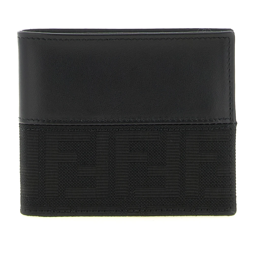 Fendi - Ff Jacquard Bi-Fold Geldbörse - Accessories - Herren - Schwarzk - One Size - Bild 3